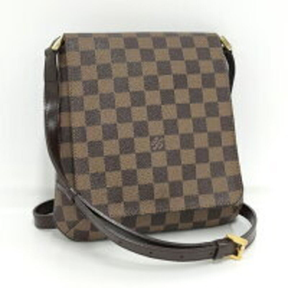 LOUIS VUITTON Musette Shoulder Bag Damier Ebene